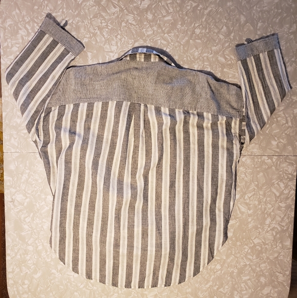 Mystree Striped Shirt - size L - Picture 4 of 11